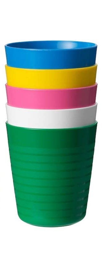 KALAS Mug, 6 pack, Bright multicolour
