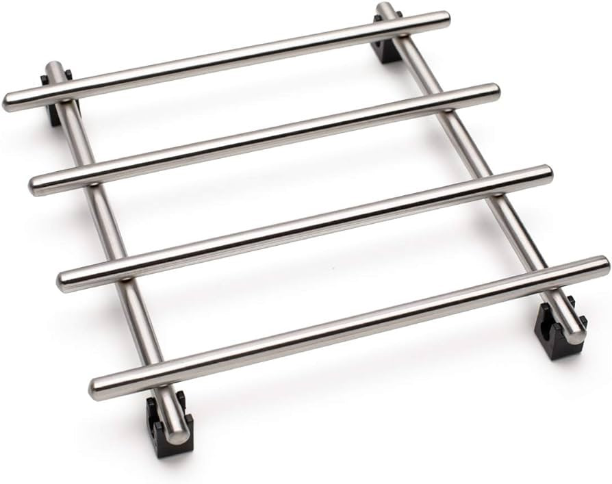 LAMPLIG Pot stand, Stainless steel, 18x18cm