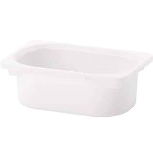 TROFAST/FLISAT Storage box, 20x30x10cm, White