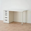 ALEX Drawer unit, 5 drawers, 36x70cm, White