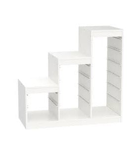 TROFAST Frame, 99x44x94cm 3 step, White