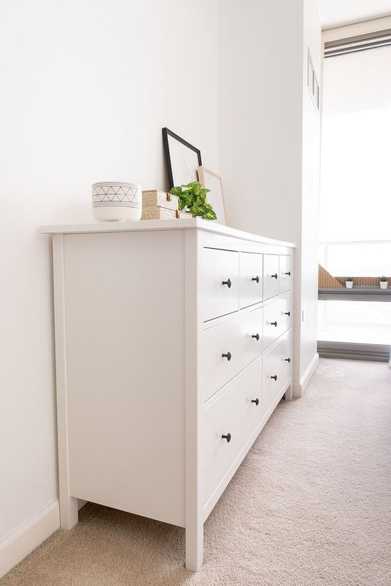 HEMNES Chest of 8 drawers, 160x96cm, White stain– Home Swede Home