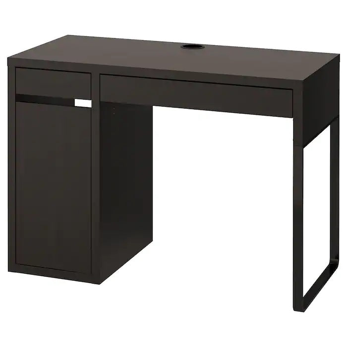 パソコンデスク IKEA MICKE MICKE Desk, 105x50cm, Black-brown– Home Swede Home