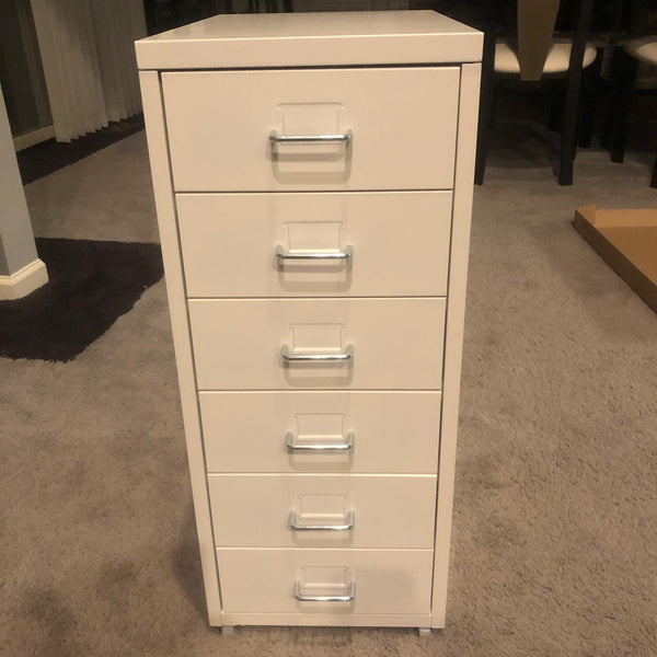 HELMER Drawer unit on castors, White, 28x69cm