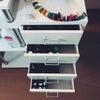 HELMER Drawer unit on castors, White, 28x69cm