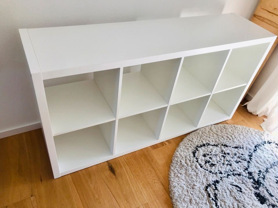 KALLAX 2x4, 77x147cm, High gloss white – Home Swede Home SA