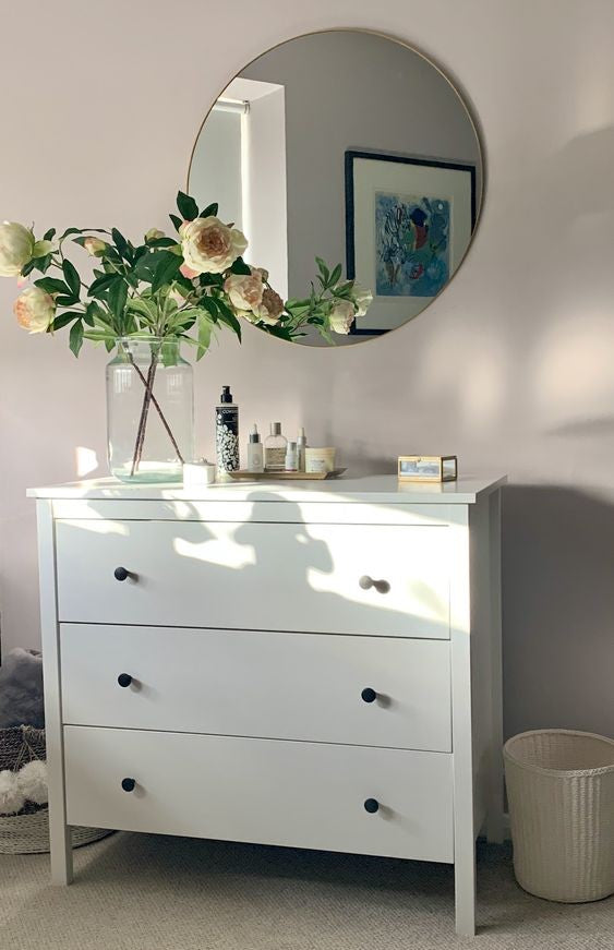 IKEA KOPPANG ホワイト 3段チェスト KOPPANG Chest of 3 drawers, White, 90x83cm– Home Swede Home