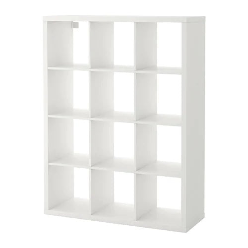 IKEA KALLAX ホワイトシェルフ 3×4 KALLAX 3x4, 112x147cm, White– Home Swede Home