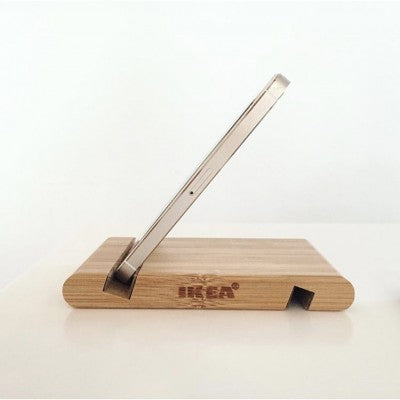 BERGENES Holder for phone/tablet, Bamboo