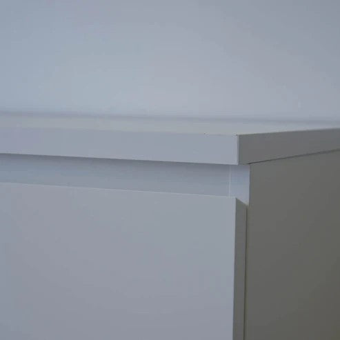 MALM chest of 3 drawers, White