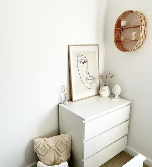 MALM chest of 3 drawers, White– Home Swede Home