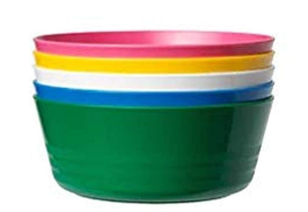 KALAS Bowl, 6 pack, Bright multicolour