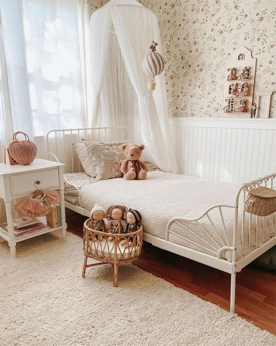 MINNEN Ext bed frame with slatted bed base, White, 80x200cm– Home