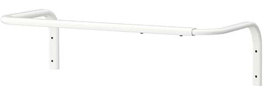 MULIG Clothes bar, White, 60-90cm