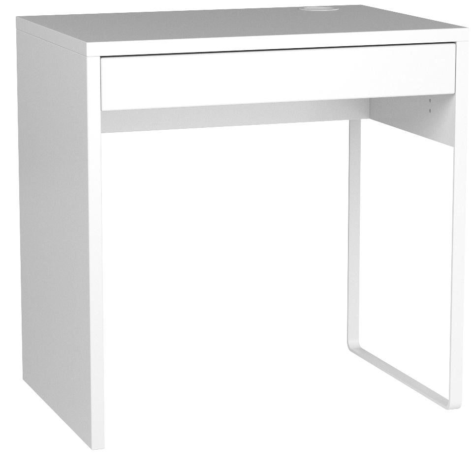 MICKE desk, 73cm, White