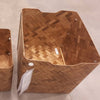 BULLIG Box (2020), Bamboo/brown, 32x35x33cm