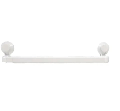 TISKEN Towel rack with suction cup, White