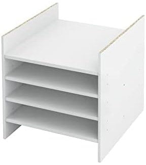 KALLAX Insert with 4 shelves, 33x33cm, White– Home Swede Home
