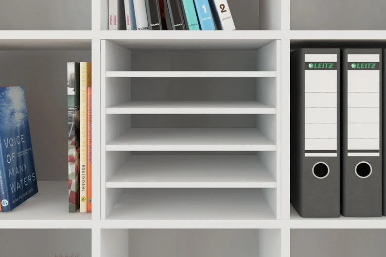 KALLAX Insert with 4 shelves, 33x33cm, White– Home Swede Home