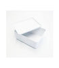 KUGGIS Box with lid, 13x18x8cm, White
