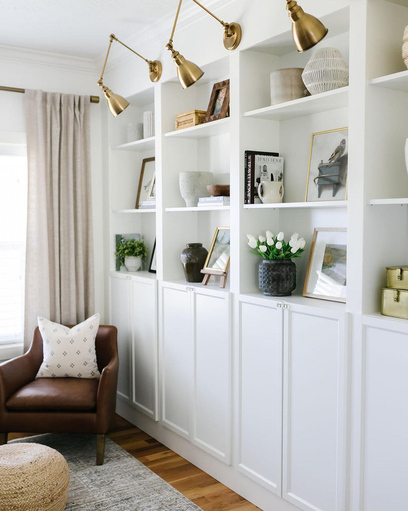 OXBERG Panel door, white, 40x97cm
