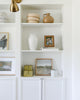 OXBERG Panel door, white, 40x97cm