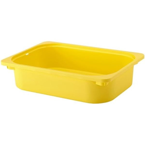 TROFAST Storage box, 42x30x10cm, Yellow