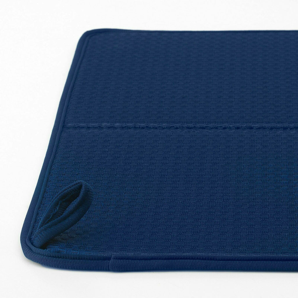 NYSKOLJD Dish drying mat, 44x36cm, Blue