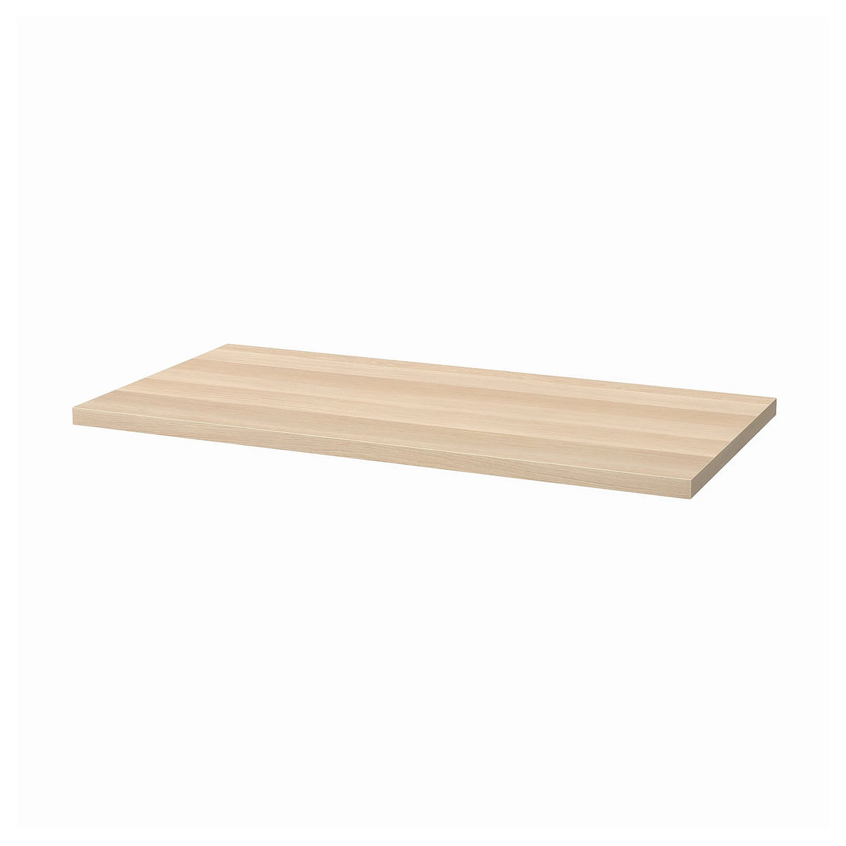 LAGKAPTEN Table top, White stained oak effect, 120x60cm– Home