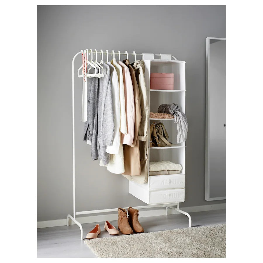 MULIG Clothes rack, White, 99x152cm– Home Swede Home