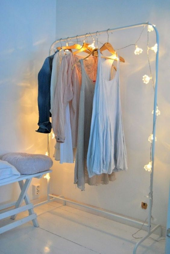 MULIG Clothes rack, White, 99x152cm