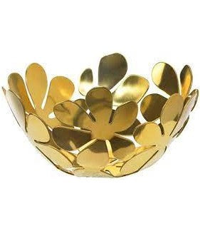 STOCKHOLM Bowl, 20cm, Gold colour