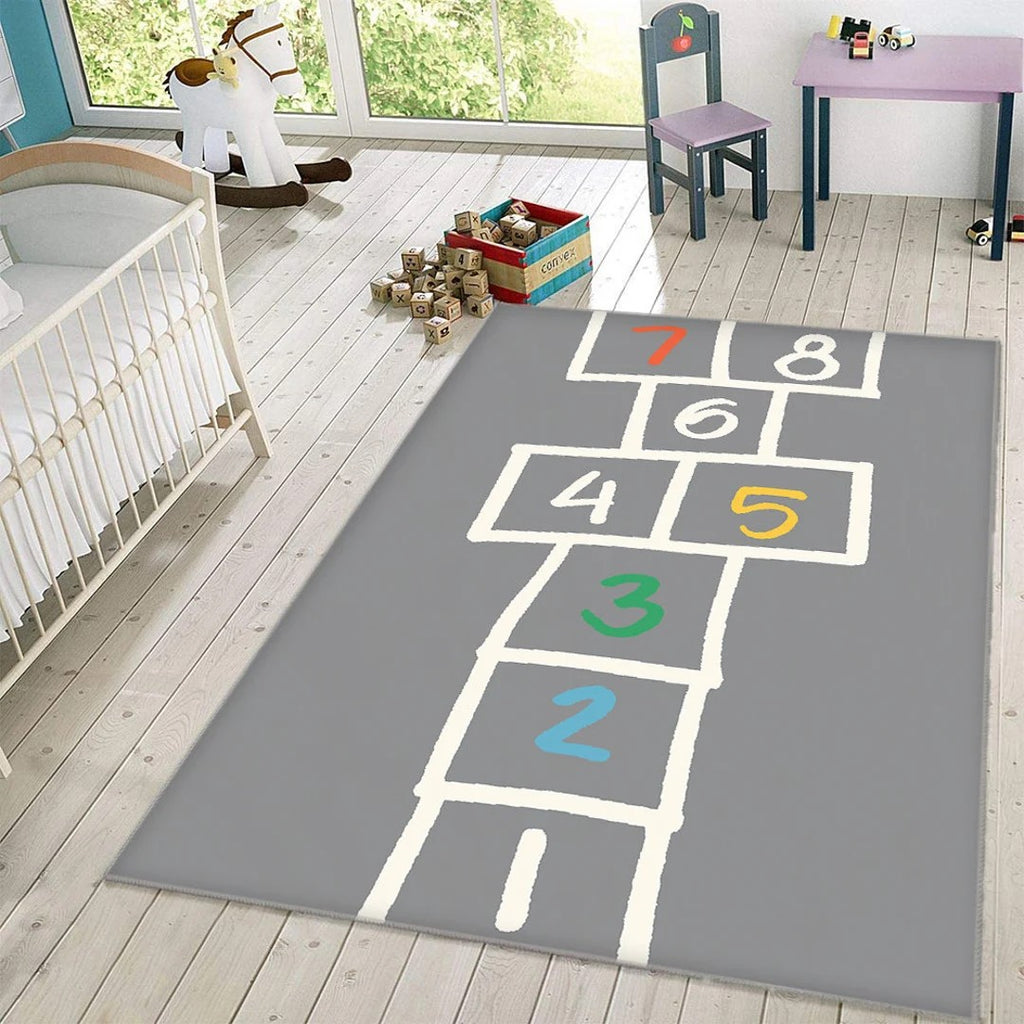 HEMMAHOS Rug 100x160cm, Grey