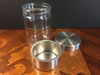 DAGKLAR Jar with insert, 0.4l, Clear glass/stainless steel
