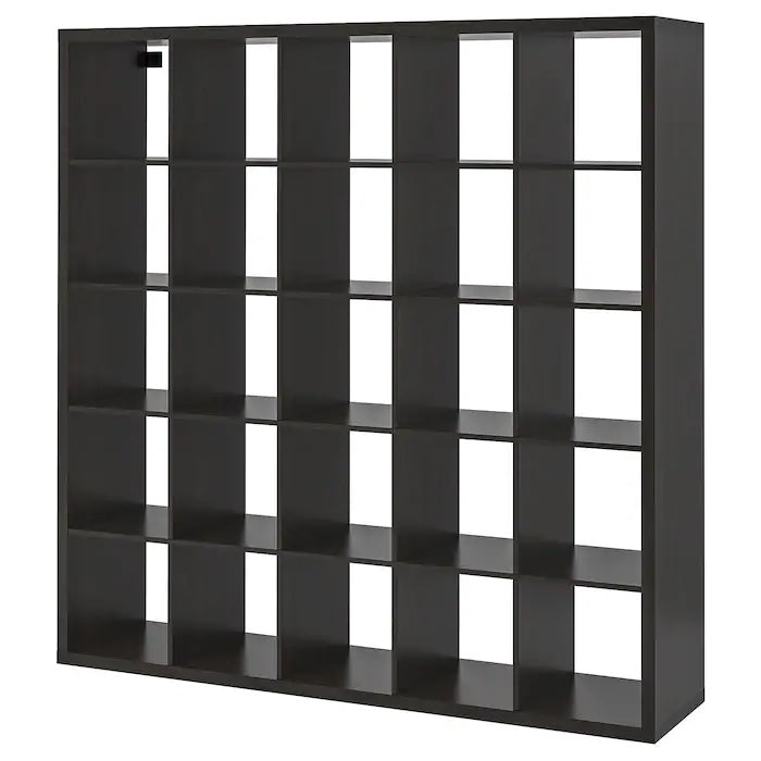 KALLAX 5x5, 182x182cm, Black-brown– Home Swede Home