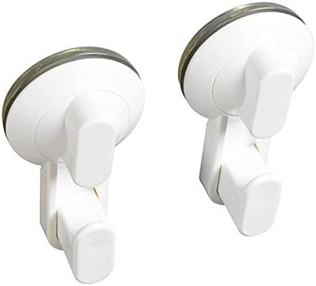 TISKEN Hook with suction cup, 2 pack, White