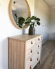 BJORKSNAS Chest of 5 drawers, Birch, 90x90cm