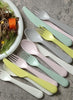 KALAS 18-piece cutlery set, Pastels