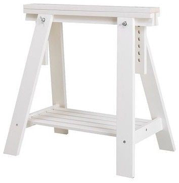 MITTBACK Trestle, 58x70/93cm, White solid wood