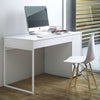 MICKE Desk, 105x50cm, White