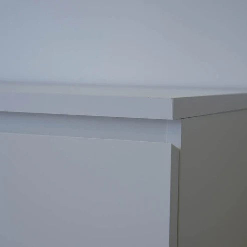 MALM chest of 2 drawers/bedside table, White