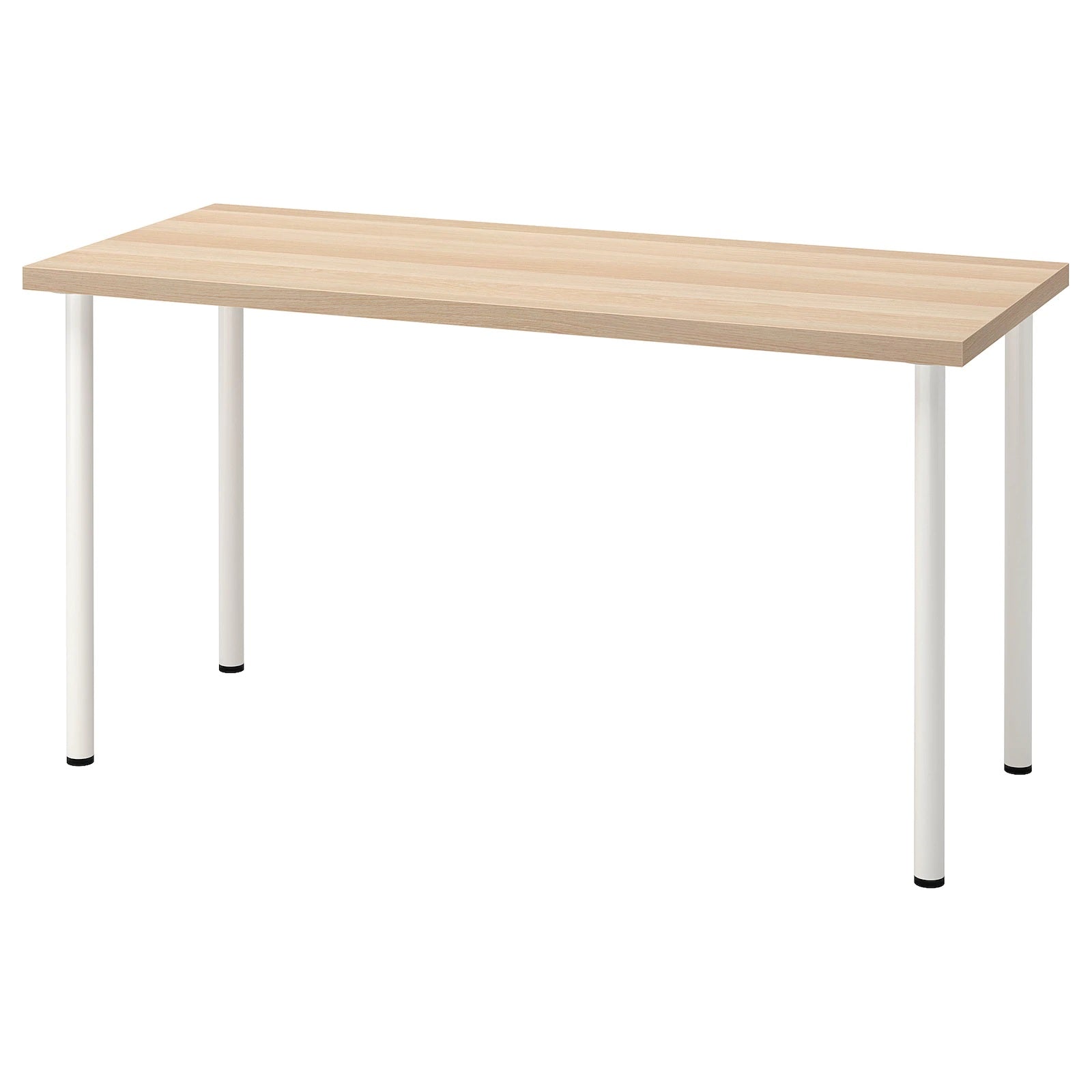 LAGKAPTEN Table top, White stained oak effect, 140x60cm– Home