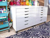 ALEX Drawer unit on castors, 67x66cm, White