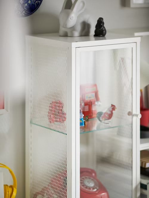 IKEA Malsjö Glass Door Cabinet - Wide Dimensions & Drawings