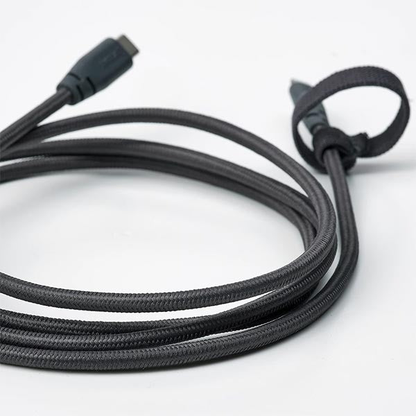 LILLHULT USB-A to USB-micro, Dark grey, 1.5m