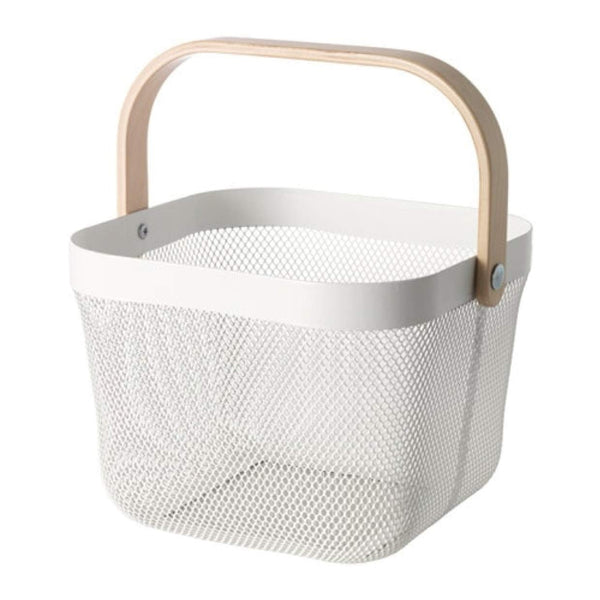 RISATORP Basket, 25x26x18cm, White