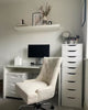 LACK Floating wall shelf, 110X26cm, White