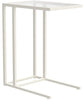 VITTSJO Laptop table, 35x65cm, White/glass