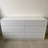 KULLEN Chest of 6 drawers, 140x72cm, White