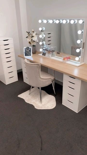 ALEX Drawer unit, 9 drawers, 36x116cm, White– Home Swede Home